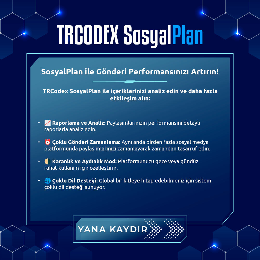SosyalPlan - Sosyal Medya Yönetimi - Görsel 4